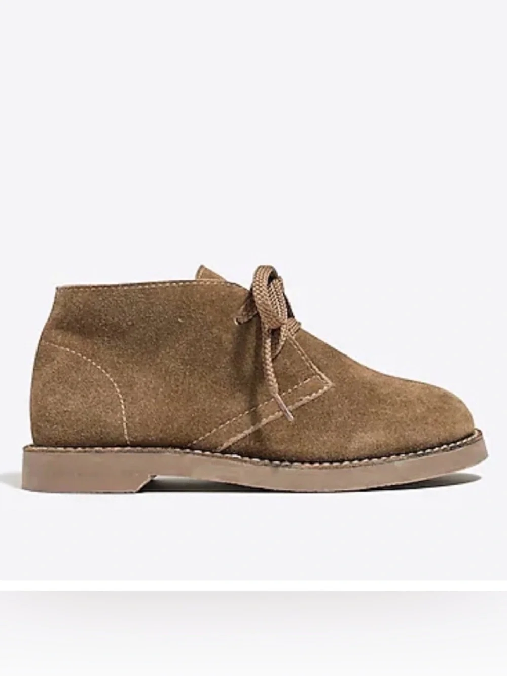 J.Crew Boys Suede Chukka Boot in Brown K4